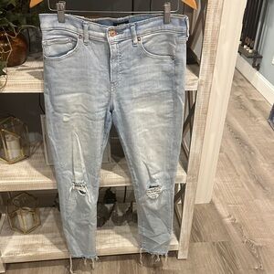 Express Light Blue  skinny Jeans